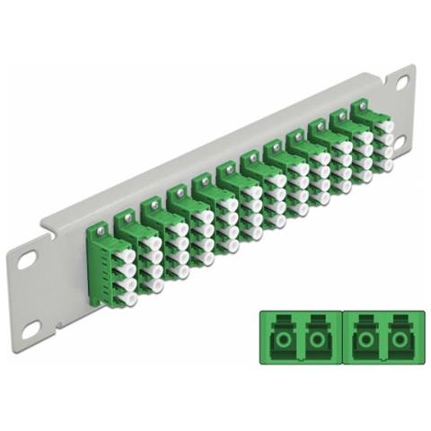 Patch Panel - Lc Sm X 48 - Grau - 1u - 25,4 Cm (10"") (66797) - Foto 1