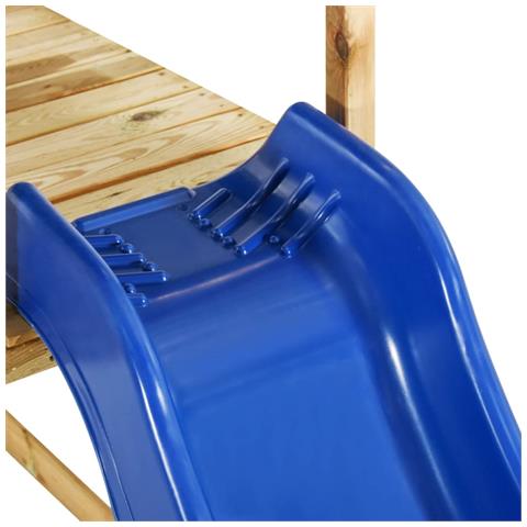 Casetta Bambini con Altalene e Scaletta in Pino Impregnato - Foto 2