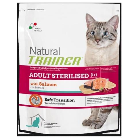 Cibo per Gatti Adult Sterilised con Salmone 1,5 Kg - Foto 1