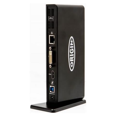 Storage ACP71EUZA-OS replicatore di porte e docking station per laptop USB 3.2 Gen 1 (3.1 Gen 1) Type-A Nero - Foto 3