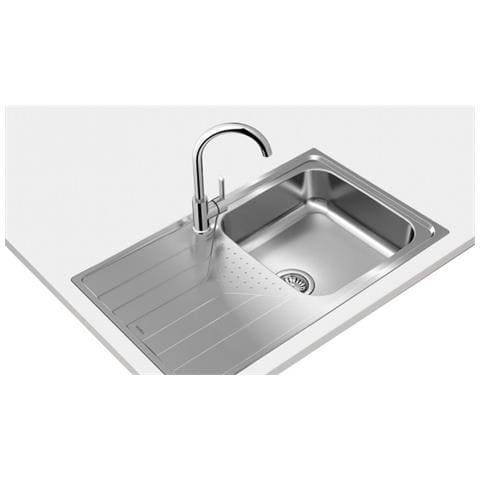 Lavello A Una Vasca Teka Universe 50 T-xp 1c 1e Acciaio - Foto 1