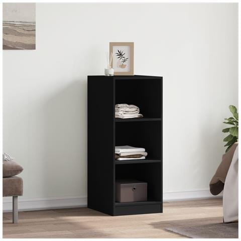 Armadio Nero 48x41x102 Cm In Legno Multistrato - Foto 3