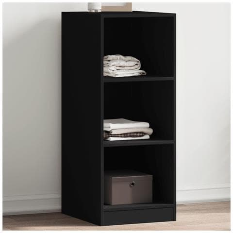 Armadio Nero 48x41x102 Cm In Legno Multistrato - Foto 1