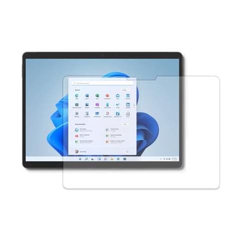 Salvadisplay In Vetro Temperato Per Microsoft Surface Pro 8 Polybag, Trasparente - Foto 1
