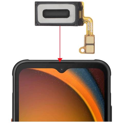 Altoparlante Interno Galaxy Xcover 7 Originale, Nero - Foto 2