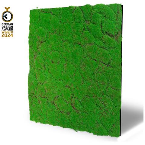 Pannelli Acustici Modulabili In Flora Sintetica Ultrarealistica 52x52cm Mod. Forest Green - Foto 1