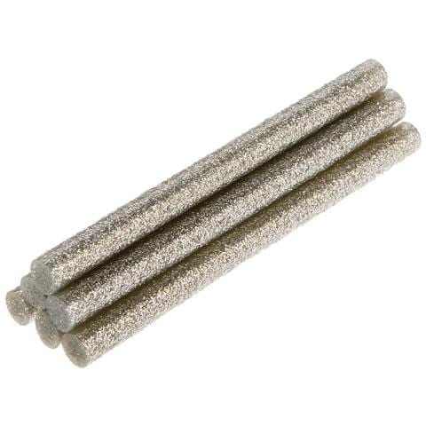 Stick Di Colla 8 Mm, Argento Glitter, 6 Pz. - Foto 1