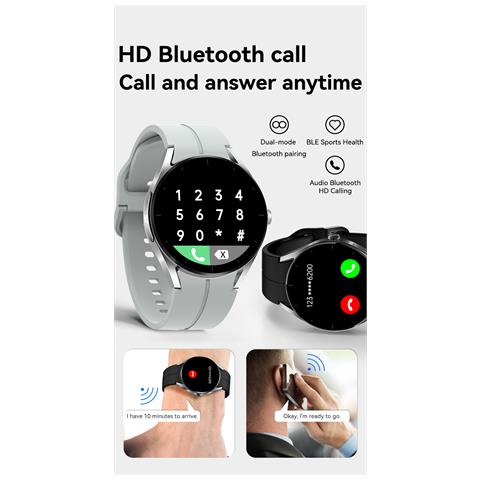 Orologio Intelligente Con Chiamate Ecg E Bluetooth Grey - Foto 6