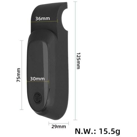 Custodia Protettiva Per Pannello Di Controllo Per Scooter Elettrico Ninebot F20/f25/f30/f40 Black - Foto 2