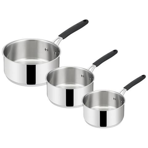 Serie Di 3 Pentole In Acciaio Inox 16/18/20cm - 12896600003 - Foto 1