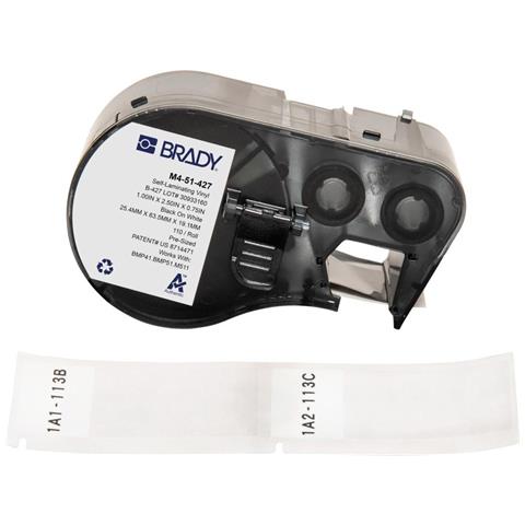 M4-51-427 Etichetta Per Stampante Nero, Bianco Etichetta Per Stampante Autoadesiva (bmp41/bmp51/m511 Label - Print - Foto 4