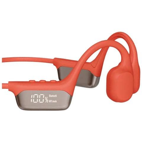 Cuffie Da Nuoto Ipx8 Bluetooth 5.4 32gb Modello Dora, Arancione - Foto 2