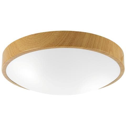 Lampada A Soffitto Jonas - Marrone - Metallo - 8x36x36 Cm - Foto 1