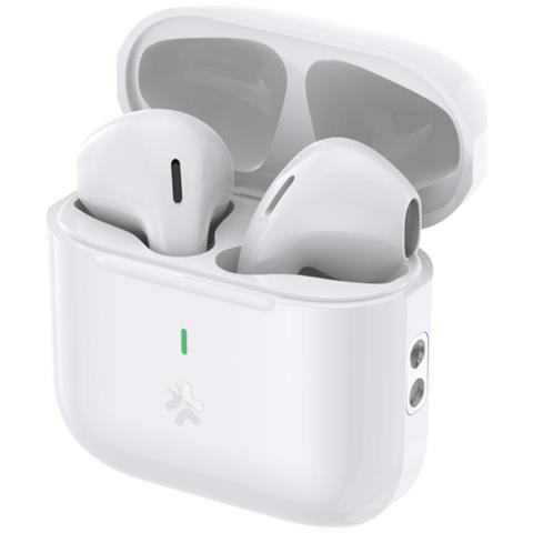 Celly COMPACT Cuffie True Wireless Stereo (TWS) In-ear Musica e Chiamate USB tipo-C Bluetooth Bianco - Foto 2