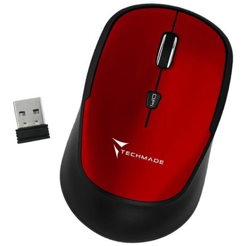 Mouse Wireless TM-XJ35 Red - Foto 1