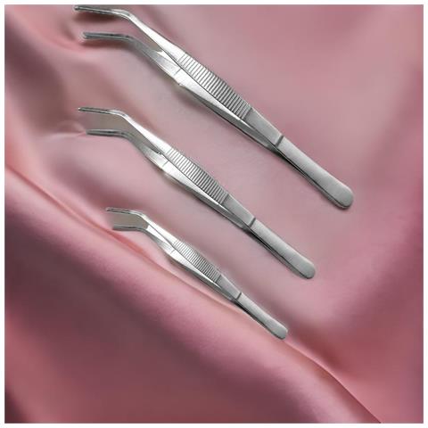 Pinze Da Cucina In Acciaio Inossidabile, Set 3 Pezzi - 20, 25, 30 Cm, Perfette Per Verdure E Carne! - Foto 4