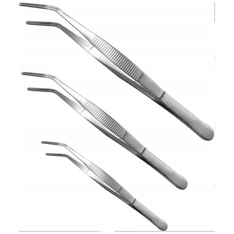 Pinze Da Cucina In Acciaio Inossidabile, Set 3 Pezzi - 20, 25, 30 Cm, Perfette Per Verdure E Carne! - Foto 1