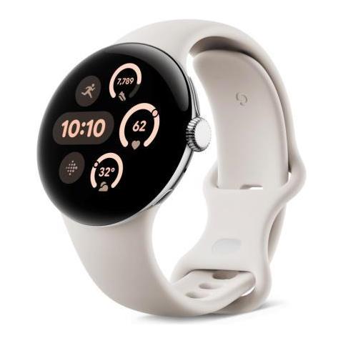 Pixel Watch 3 AMOLED 41 mm Digitale Touch screen Argento Wi-Fi GPS (satellitare) - Foto 1