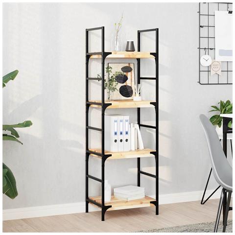 Mensole Da Parete 2 Pz 40x30x4 Cm Legno Acacia Non Trattato - Foto 1