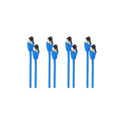 BS08-41151-4 cavo di rete Blu 1,5 m Cat8.1 F /FTP (FFTP) - Foto 1