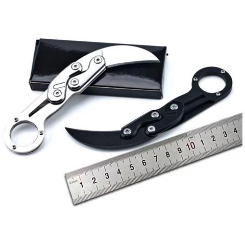 Mini Coltellino Portachiavi, Coltellino Tascabile In Acciaio Inossidabile Per Edc, Frutta, Apertura Pacchi - Foto 2