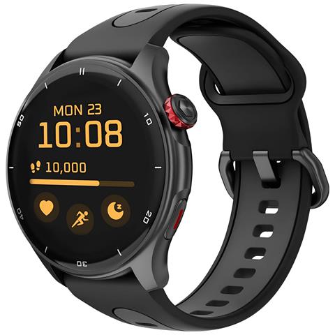 Smartwatch Sport Con Monitoraggio Della Salute Impermeabile 30m, Nero - Foto 1