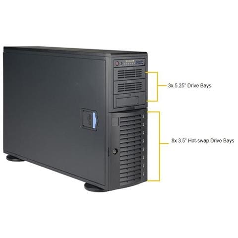 Workstation SuperWorkstation 7049A-T Intel C621 DDR4-SDRAM 2 TB Max LGA 3647 - Foto 2