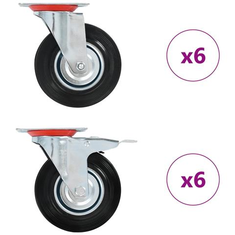 Ruote Girevoli 12 Pz 125 Mm - Foto 2