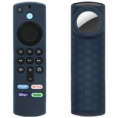 Custodia Protettiva Per Telecomando Fire Tv Stick 2024alexa Di Terza Generazione Airtag Darkblue - Foto 1