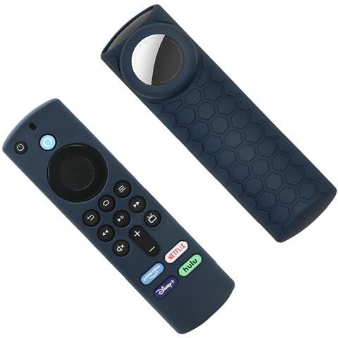 Custodia Protettiva Per Telecomando Fire Tv Stick 2024alexa Di Terza Generazione Airtag Darkblue - Foto 2