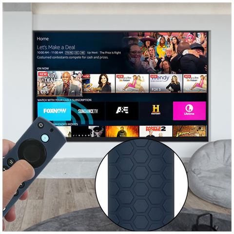 Custodia Protettiva Per Telecomando Fire Tv Stick 2024alexa Di Terza Generazione Airtag Darkblue - Foto 4