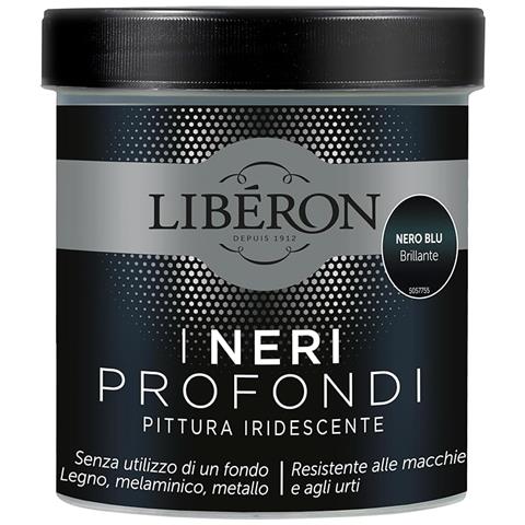 Pittura Iridescente I Neri Profondi Nuovo Nero Blu Brillante 500ml - Foto 1