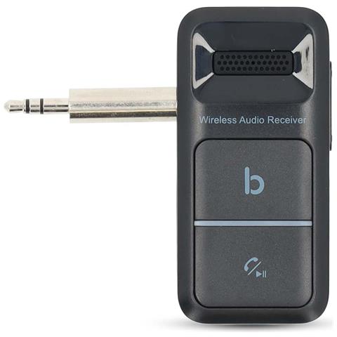 Ricevitore Audio Bluetooth Aux 3,5 Mm Con Chiamata A Mani Libere, Nero - Foto 1
