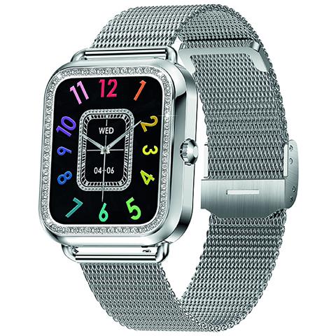 Maria, Orologio Connesso In Acciaio Inossidabile Con Health Tracker E Id Chiamante - Foto 1