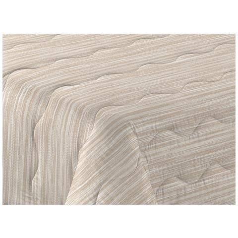 Trapunta Piumone Letto Invernale Imbottita 300gr Scaldanotti Vienna 1 Piazza Beige - Foto 2