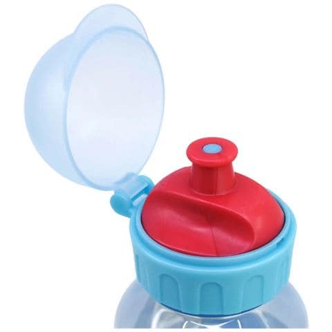 Borraccia 370ml Per Bambini Tappo Sportivo A Motivo Stitch, Blu - Foto 2