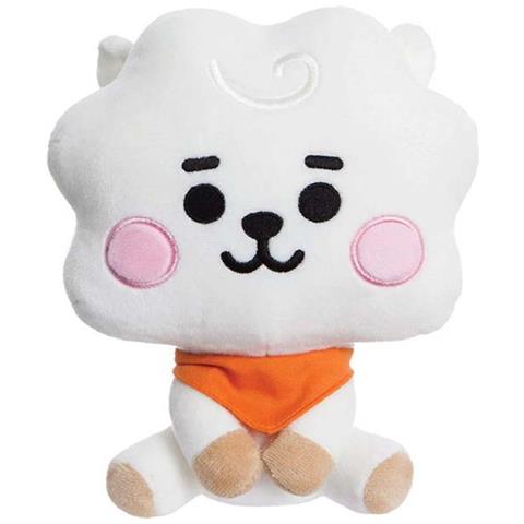 Peluche 20 Cm Modello Bébé Rj In Posizione Seduta Ultra-morbido, Bianco - Foto 1