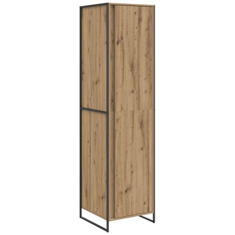Armadio con porta 2 pcs Rovere Artigianale 50 x 50 x 200 cm - Foto 1