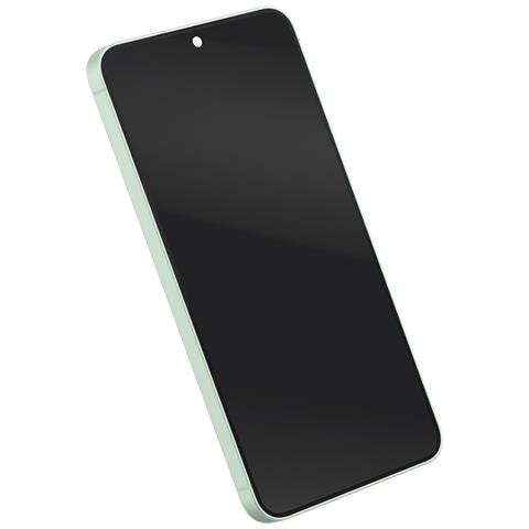 Schermo Completo Amoled Di Ricambio Per Galaxy S25 Service Pack Con Telaio, Verde Pallido - Foto 1