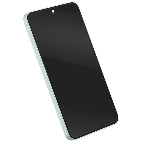Schermo Completo Amoled Di Ricambio Per Galaxy S25 Service Pack Con Telaio, Verde Pallido - Foto 2