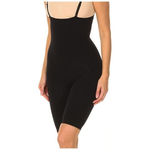 Lungo Invisible Plus Shorts Modellanti Con Spalline 410604 Donna - Foto 1