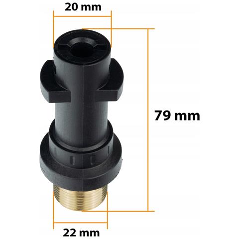 Tubo Alta Pressione Hydroclean Proflex 15m - 1/4"" 155bar | Compatibile Con Idropulitrice Kärcher K2-k7 | M22 X 1.5 | 60°c Max - Foto 8