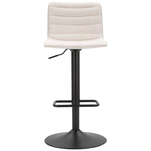 Set Di 2 Sgabelli Alti Vkh444-bianco-metallo-43x49,5x85,5 Cm - Foto 2