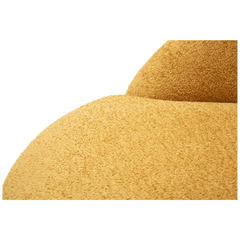 Poltrona Ginevra In Compensato E Tessuto Senape 81x78x64 Cm, Seduta H 40 Cm - Foto 8