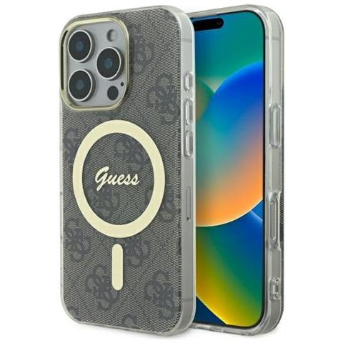Custodia Iphone 16 Pro Guess Iml 4g Marrone - Una Scelta Affidabile - Foto 1