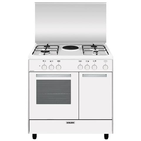 Cucina Elettrica AR856EX 5 Fuochi Forno Elettrico Classe A Dimensioni 80x50 Colore Bianco Serie Alpha - Foto 6