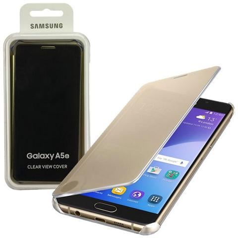 Clear View Cover Gold Galaxy A5 2016 . - Foto 2