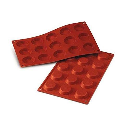 Stampo Tartellette 15 Cavita 4,5cm Classic Terracotta Silicone - Foto 3