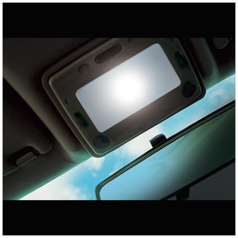 Lampada A Siluro 12v Sv 8,5-8 3 Led Bianchi ""torpedo 3"" Set 2 Pz - Foto 3