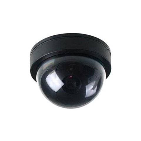 Telecamera Finta, Home Security Falso Camera Telecamera Di Sicurezza A Cupola Con Luce Led Lampeggiante - Foto 1